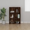 vidaXL Libreria/Credenza Rovere Fumo 66x30x98 cm in Legno Ingegnerizzato