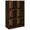 vidaXL Libreria/Credenza Rovere Fumo 66x30x98 cm in Legno Ingegnerizzato