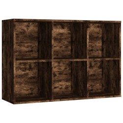 vidaXL Libreria/Credenza Rovere Fumo 66x30x98 cm in Legno Ingegnerizzato