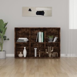 vidaXL Libreria/Credenza Rovere Fumo 66x30x98 cm in Legno Ingegnerizzato