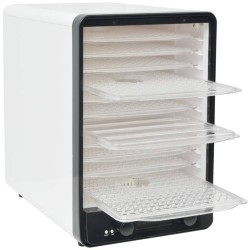 vidaXL Disidratatore Alimentare con 10 Vassoi 550 W Bianco