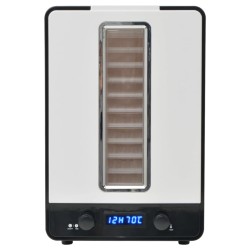 vidaXL Disidratatore Alimentare con 10 Vassoi 550 W Bianco