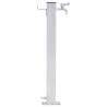 vidaXL Colonna d'Acqua da Giardino 60 cm Acciaio Inox Quadrato