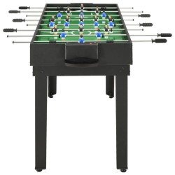 vidaXL Set Giochi da Tavola 15-in-1 121x61x82 cm Nero