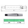 vidaXL Mandrino per Trapano a Rilascio Rapido MT2-B18 Serraggio 16 mm