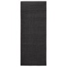 vidaXL Tappeto in Sisal per Tiragraffi Nero 80x200 cm