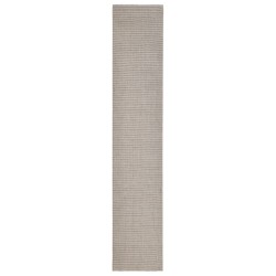 vidaXL Tappeto in Sisal per Tiragraffi Sabbia 66x350 cm