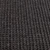 vidaXL Tappeto in Sisal per Tiragraffi Nero 66x150 cm