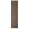 vidaXL Tappeto in Sisal per Tiragraffi Marrone 80x350 cm