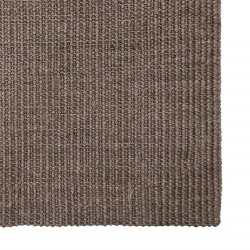 vidaXL Tappeto in Sisal per Tiragraffi Marrone 80x350 cm