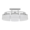 vidaXL Lampade da Soffitto Ellissoidali 2 pz Paralume in Vetro E14