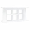 vidaXL Supporto per Acquario 120x40x60 cm in Legno ingegnerizzato Bianco