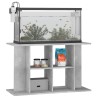 vidaXL Supporto Acquario 100x40x60 cm Legno ingegnerizzato Grigio Cemento