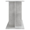 vidaXL Supporto Acquario 100x40x60 cm Legno ingegnerizzato Grigio Cemento