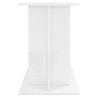 vidaXL Supporto Acquario 120x40x60 cm Legno ingegnerizzato Bianco Lucido