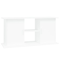 vidaXL Supporto per Acquario 121x41x58 cm in Legno ingegnerizzato Bianco