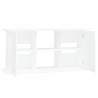 vidaXL Supporto per Acquario 121x41x58 cm in Legno ingegnerizzato Bianco