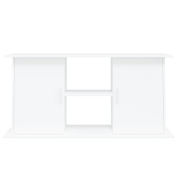 vidaXL Supporto per Acquario 121x41x58 cm in Legno ingegnerizzato Bianco