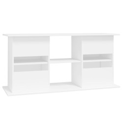 vidaXL Supporto per Acquario 121x41x58 cm in Legno ingegnerizzato Bianco