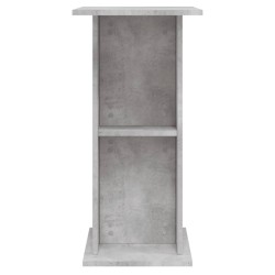 vidaXL Supporto per Acquario 60,5x36x72,5cm Multistrato Grigio Cemento