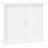 vidaXL Supporto Acquario 81x36x73cm in Legno ingegnerizzato Bianco Lucido