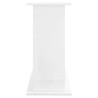 vidaXL Supporto Acquario 81x36x73cm in Legno ingegnerizzato Bianco Lucido