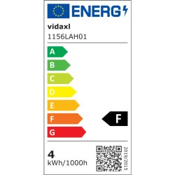 vidaXL Plafoniera con 3 Lampadine a LED a Incandescenza 12 W