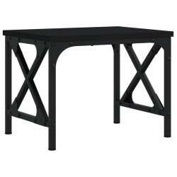 vidaXL Supporto per Stampante Nero 40x30x31 cm in Legno ingegnerizzato