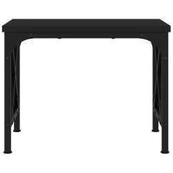 vidaXL Supporto per Stampante Nero 40x30x31 cm in Legno ingegnerizzato