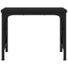 vidaXL Supporto per Stampante Nero 40x30x31 cm in Legno ingegnerizzato