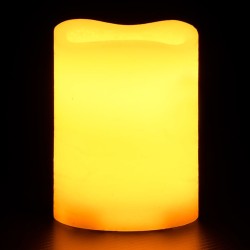 vidaXL Candele Senza Fiamma a LED 50 pz con Telecomando Bianco Caldo