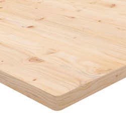 vidaXL Piano Scrivania 80x40x2,5 cm in Legno Massello di Pino