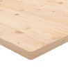 vidaXL Piano Scrivania 80x40x2,5 cm in Legno Massello di Pino