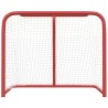 vidaXL Porta da Hockey Rossa e Bianca 183x71x122 cm in Poliestere