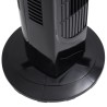 vidaXL Ventilatore a Torre con Telecomando e Timer Φ24x80 cm Nero