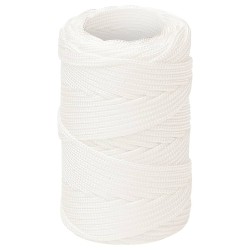 vidaXL Corda Nautica Completamente Bianca 2 mm 100 m in Polipropilene