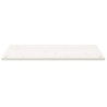 vidaXL Piano Scrivania Bianco 100x60x2,5 cm in Legno Massello di Pino