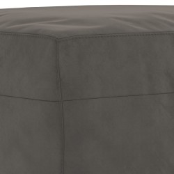 vidaXL Panca Grigio Scuro 70x35x41 cm in Velluto