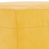 vidaXL Panca giallo 100x35x41 cm in Velluto