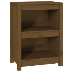 vidaXL Libreria Marrone Miele 50x35x68 cm in Legno Massello di Pino