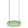 Esschert Design Vassoio Sospeso per Piante Rotondo Verde S