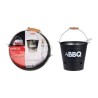 ProGarden Griglia a Secchiello per Barbecue BBQ 26 cm Nero Opaco