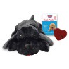 Snuggle Puppy Giocattolo Peluche con Battito per Cani Nero