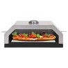 vidaXL Forno Pizza con Piastra Ceramica per Barbecue a Gas e Carbone