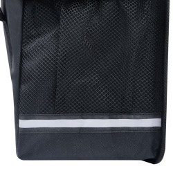 vidaXL Borsa Doppia Bicicletta Impermeabile per Portapacchi 35 L Nero