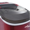 vidaXL Macchina per il Ghiaccio Rossa 2,4 L 15 kg / 24 h