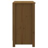 vidaXL Libreria Marrone Miele 80x35x68 cm in Legno Massello di Pino