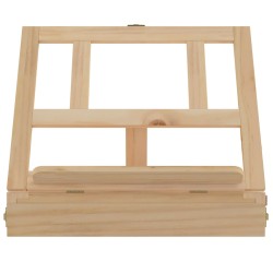 vidaXL Cavalletto Tavolo Cassetto 33,5x25,5x7 cm Legno Massello Pino