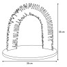 FLAMINGO Arco da Massaggio e Toelettatura/Spazzola per Animali Triomf