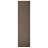 vidaXL Tappeto in Sisal per Tiragraffi Marrone 80x300 cm